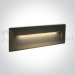 Lampa zewnętrzna wpuszczana elewacja schody IP65 antracyt Lapas 2 LED 3000K 1-light perfektmarket.jpg