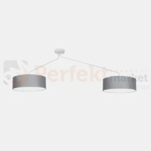 Lampa sufitowa FALCON regulowana asymetryczna Nowodvorski 7948 szara