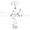 Oprawa halogenowa Arta 3 biała regulowana 92mm 11105UB-W 1-light montaż perfektmarket.jpg