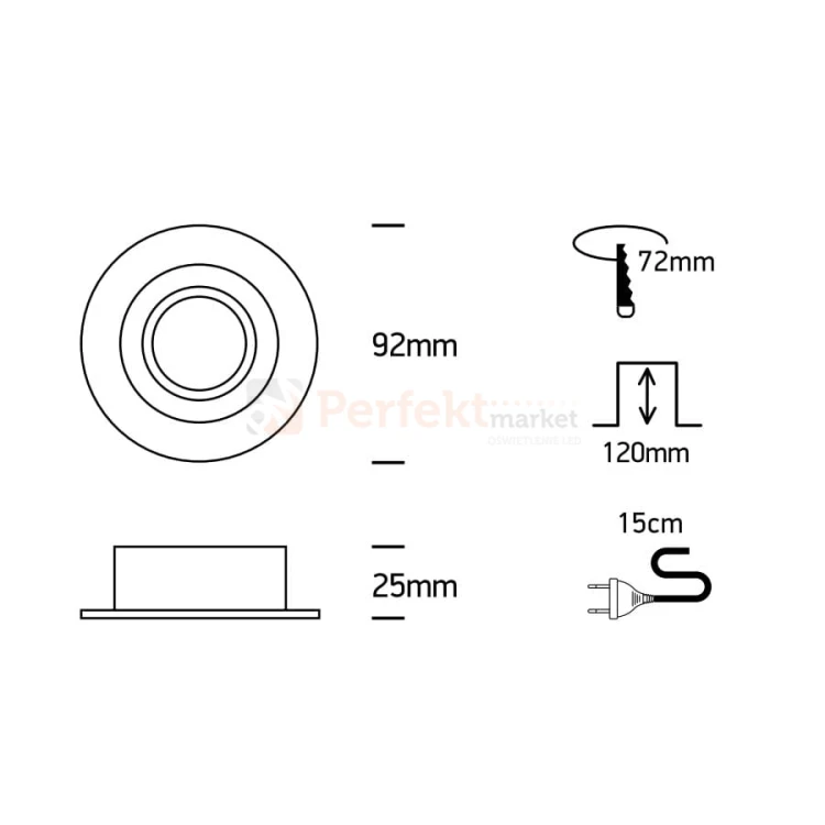 Oprawa halogenowa Arta 3 biała regulowana 92mm 11105UB-W 1-light size perfektmarket.jpg