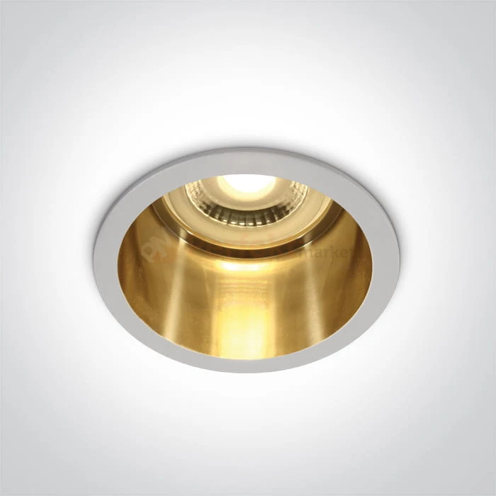 Oprawa halogenowa biało złota wpust oczko Ormos GU10 MR16 10105D8 W GL perfektmarket.jpg