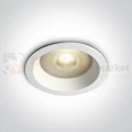 Oprawa sufitowa hermetyczna IP65 do łazienki wpust oczko Kedares białe One Light 10105R2P-W perfektmarket.jpg