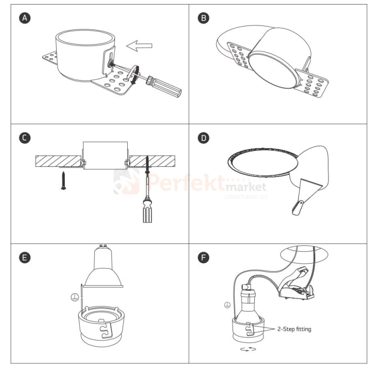Oprawa sufitowa trimless bezramkowa Potamos GU10 biała 10105TR-W montaż one light perfektmarket olsztyn.jpg