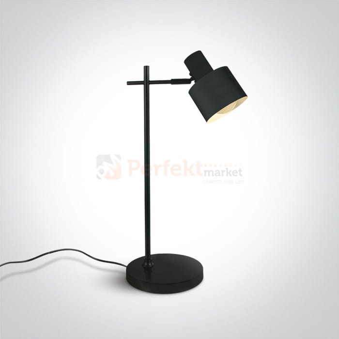 Lampka biurkowa stołowa loft czarna Serena S 61116A B One Light perfektmarket.jpg