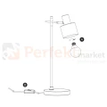 Lampka biurkowa stołowa loft czarna Serena S 61116A B One Light szkic perfektmarket.jpg