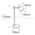 Lampka biurkowa stołowa loft czarna Serena S 61116A B One Light wymiar perfektmarket.jpg