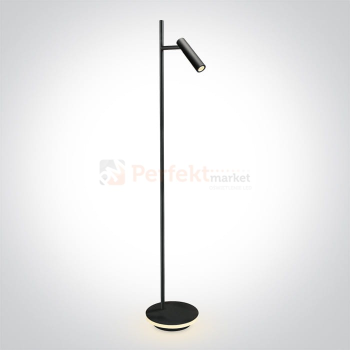 Lampka podłogowa LED nowoczesna czarna Diodor P 61132B B W One Light  perfektmaret.jpg