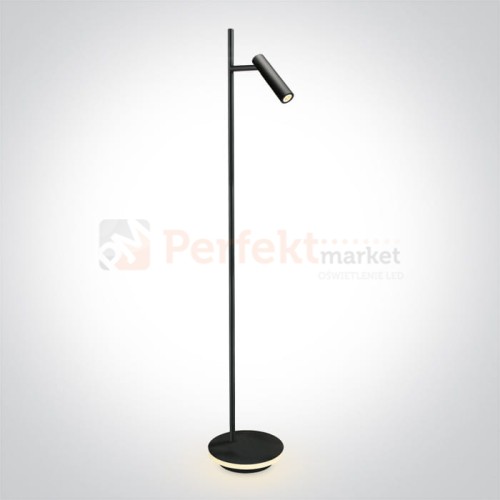 Lampka podłogowa LED nowoczesna czarna Diodor P 61132B B W One Light  perfektmaret.jpg