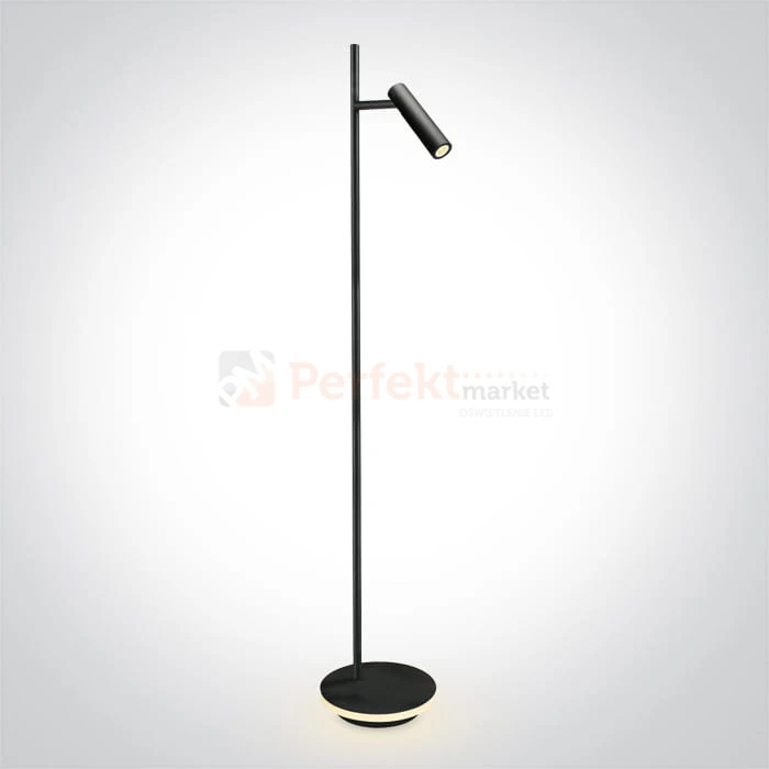 Lampka podłogowa LED nowoczesna czarna Diodor P 61132B B W One Light  perfektmaret.jpg