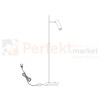 Lampka podłogowa LED nowoczesna czarna Diodor P 61132B B W One Light szkic perfektmaret.jpg