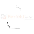 Lampka podłogowa LED nowoczesna czarna Diodor P 61132B B W One Light szkic perfektmaret.jpg