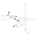 Lampa ścienna kinkiet LED Ines LED nowoczesna czarna 3+6W regulowana 65144 B W montaż One Light perfektmarket.jpg