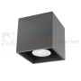 Plafon QUAD 1 Antracyt SL.0567 Sollux