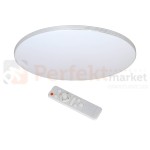 milagro plafon siena duży LED okrągły milagro biały chrom sciemnialny na_pilota ml263 perfektmarket