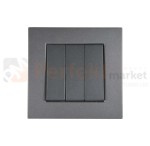 novella łacznik 3-klawiszowy antracyt panasonic perfektmarket 92105468