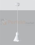 Lampa wisząca TALEJA 1 biała [E27] Sollux