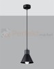 Lampa wisząca TALEJA 1 czarna [E27] Sollux