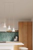 Lampa wisząca TALEJA 3 biała [E27] Sollux