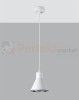 Lampa wisząca TAZILA 1 biała [ES111] Sollux