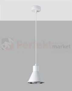 Lampa wisząca TAZILA 1 biała [ES111] Sollux SL.0987