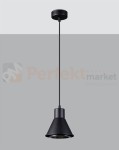 Lampa wisząca TAZILA 1 czarna [ES111] Sollux