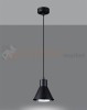 Lampa wisząca TAZILA 1 czarna [ES111] Sollux