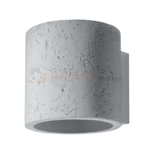 lampa_ścienna kinkiet szara betonowa beton gu10 nowoczesna minimalizm design lampa okrągła plafon LED orbis biały perfektmarket SL.0486