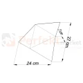 lampa_ścienna kinkiet czarna czarny nowoczesna minimalizm perfektmarket design lampa ścienna trójkątny kinkiet LED solido biały perfektmarket SL.0421 sklep_olsztyn