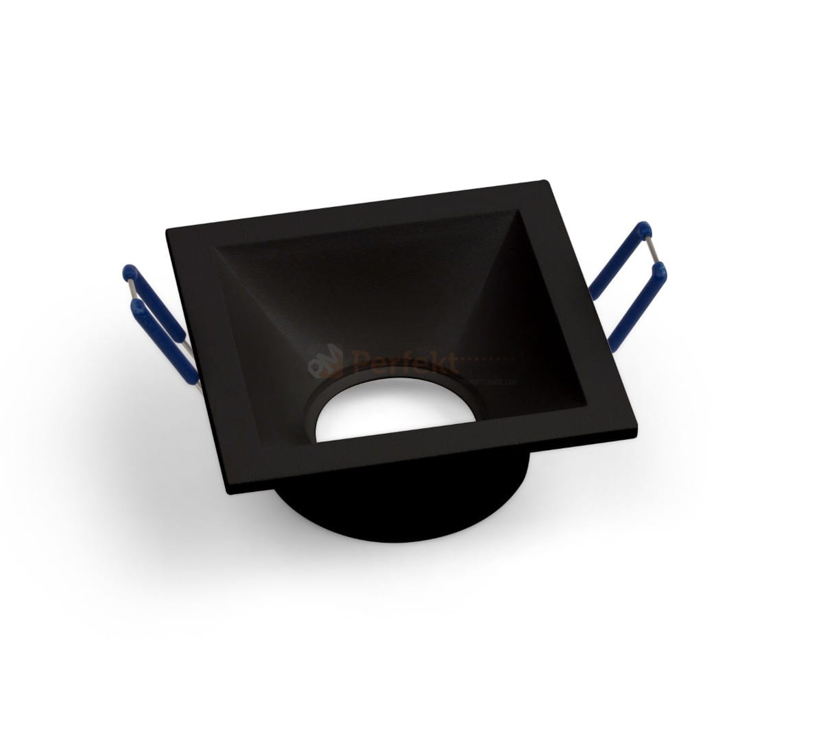 oprawa_halogenowa oprawa_kwadratowa kkwadratowa czarna czarny podtynkowa wpuszczana oświetlenie_led oprawa_led oświetlenie żarówki_led lampy_sufitowe halogeny_led oprawy_do_łazienki lampa_led crosti pero 1501011 perfektmarket