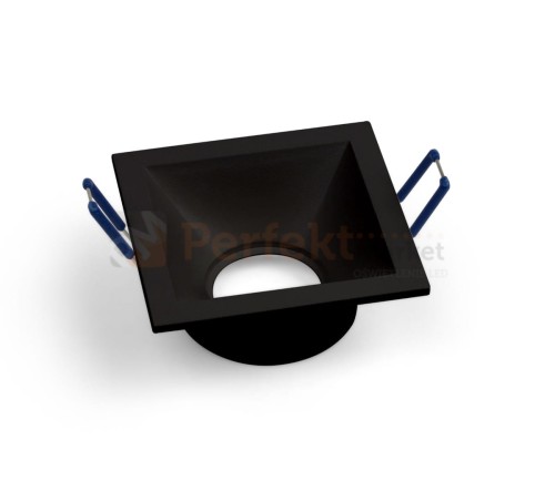 oprawa_halogenowa oprawa_kwadratowa kkwadratowa czarna czarny podtynkowa wpuszczana oświetlenie_led oprawa_led oświetlenie żarówki_led lampy_sufitowe halogeny_led oprawy_do_łazienki lampa_led crosti pero 1501011 perfektmarket