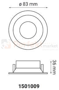 oprawa_halogenowa oprawa_stała okrągła biała podtynkowa wpuszczana oświetlenie_led oprawa_led oświetlenie żarówki_led lampy_sufitowe halogeny_led oprawy_do_łazienki lampa_led crosti pero 150109 wymiary perfektmarket
