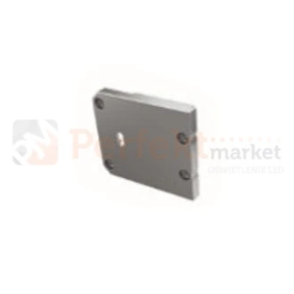 Zaślepka do profili Unico led aluminiowa z otworem srebrna lawa z otworem oświetlenie_led perfektmarket.jpg