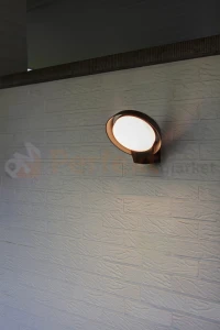 Lutec kinkiet zewnętrzny LED POLO 15W 1100lm 3000K antracyt IP54 5205701118