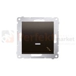 Simon 54 Łącznik schodowy z podświetleniem bez ramki DW6L.01/46 perfektmarket brąz mat metalizowany