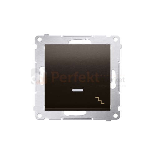 Simon 54 Łącznik schodowy z podświetleniem bez ramki DW6L.01/46 perfektmarket brąz mat metalizowany