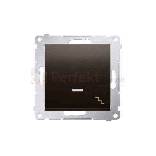 Simon 54 Łącznik schodowy z podświetleniem bez ramki DW6L.01/46 perfektmarket brąz mat metalizowany