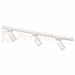 Zestaw Szynoprzewód 3xPipe Ring GU10 + Prowadnica 1,5m - Biały ML8722