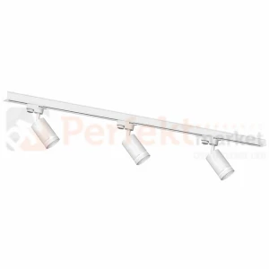 Milagro zestaw szynoprzewód 150 cm 3 reflektory Pipe Ring GU10 biały ML8722