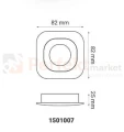 oprawa_halogenowa oprawa_ruchoma okrągła biała wpuszczana oświetlenie_led oprawa_led oświetlenie żarówki_led lampy_sufitowe halogeny_led oprawy_do_łazienki lampa_led crosti teri 1501005 kwadratowa biała wymiary perfektmarket

