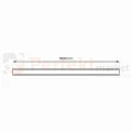 PRZESŁONA PROSTA CZARNA MAGNETIC TRACK 150cm ML8709