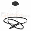 Lampa wisząca GALAXIA BLACK 85W LED ML8424