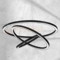 Lampa wisząca GALAXIA BLACK 85W LED ML8424