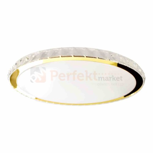 Plafon Layla Gold 50W ściemnialny + pilot ML8131