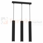 Lampa wisząca HUDSON BLACK 3xGU10 MLP8792
