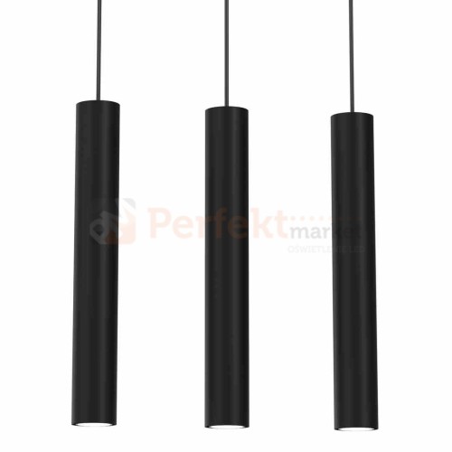 Lampa wisząca HUDSON BLACK 3xGU10 MLP8792