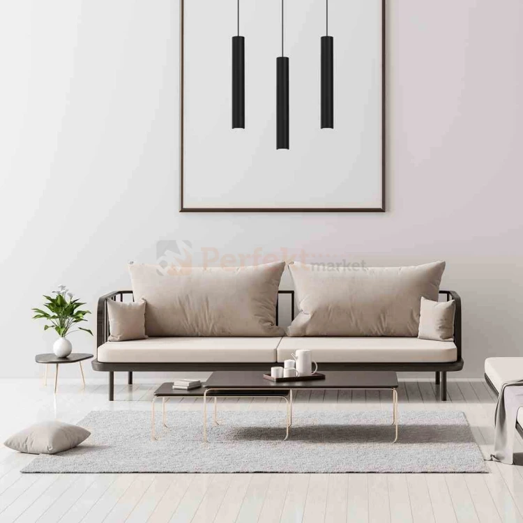Lampa wisząca HUDSON BLACK 3xGU10 MLP8792