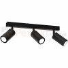 Lampa sufitowa HUDSON BLACK 3xGU10 MLP8796