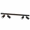 Lampa sufitowa HUDSON BLACK 4xGU10 MLP8797