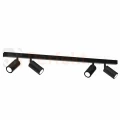Lampa sufitowa HUDSON BLACK 4xGU10 MLP8797