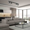 Lampa sufitowa HUDSON BLACK 4xGU10 MLP8797
